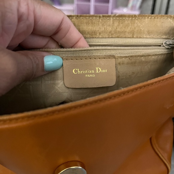 Authentic Christian Dior camel color crossbody 💫Rare hard to find bag - Picture 6 of 15